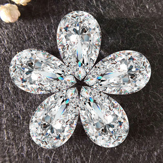 Pear Cut Moissanites - Premium Jewelry from Dazzling Delights - Just $52.50! Shop now at Dazzling Delights