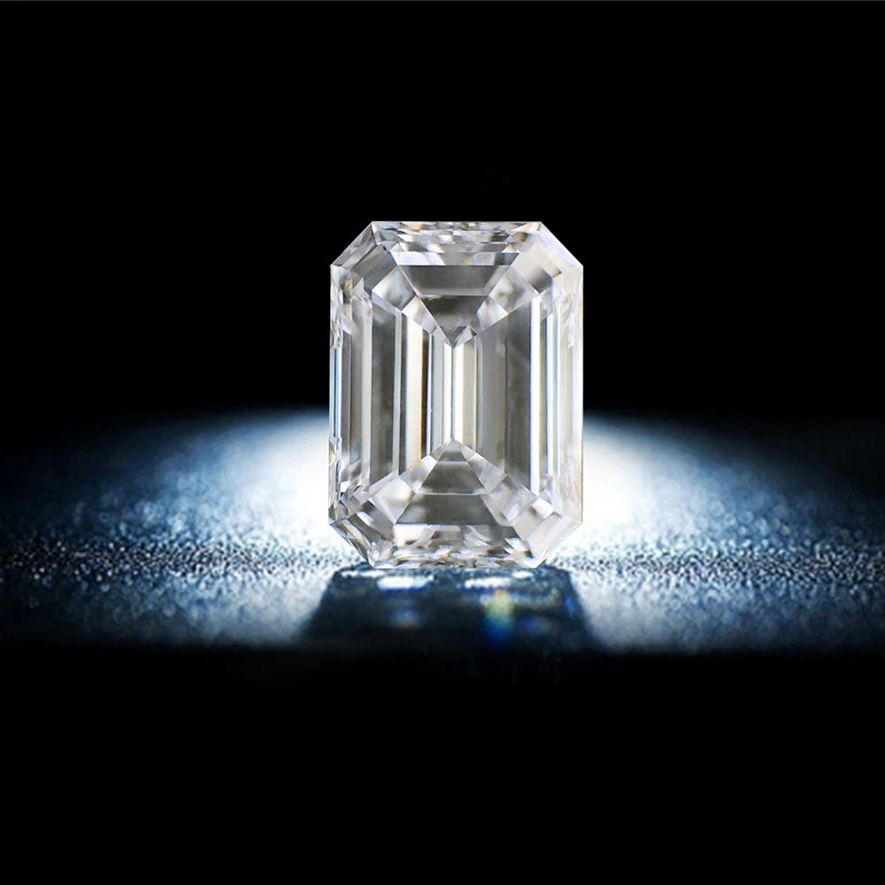 Emerald Cut Moissanites - Premium Jewelry from Dazzling Delights - Just $48.71! Shop now at Dazzling Delights