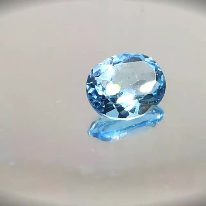 4.17ct Oval Cut Sky Blue Topaz - Premium Jewelry from Dazzling Delights - Just $30.71! Shop now at Dazzling Delights