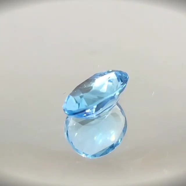 4.17ct Oval Cut Sky Blue Topaz - Premium Jewelry from Dazzling Delights - Just $30.71! Shop now at Dazzling Delights