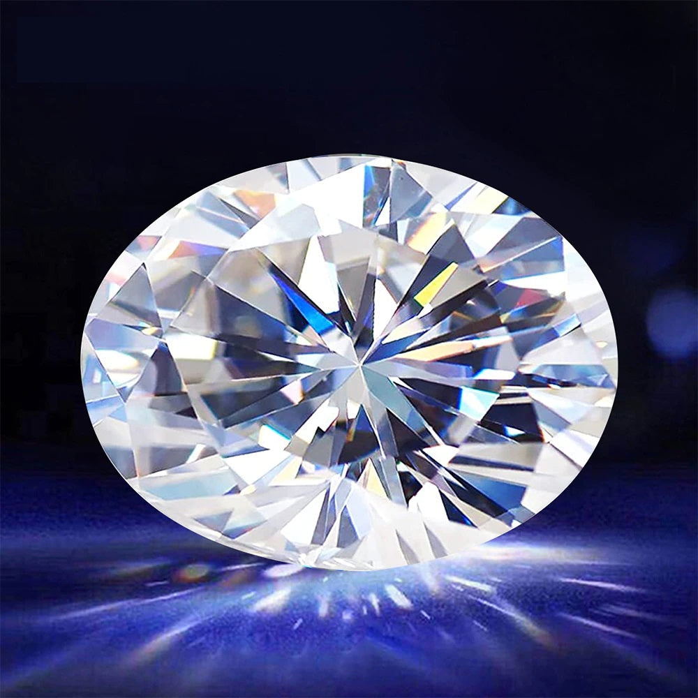 Oval Cut Moissanites - Premium Jewelry from Dazzling Delights - Just $64.46! Shop now at Dazzling Delights