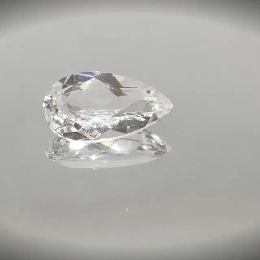 5.78ct Pear Cut White Topaz - Premium Jewelry from Dazzling Delights - Just $35.21! Shop now at Dazzling Delights