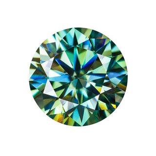 Blueish Green (Aqua) Moissanites - Premium Jewelry from Dazzling Delights - Just $52.50! Shop now at Dazzling Delights