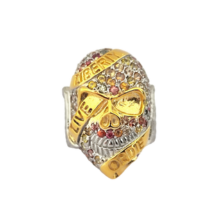 Liberty Live Or Die Skull Ring - Premium Jewelry from Dazzling Delights - Just $50.62! Shop now at Dazzling Delights
