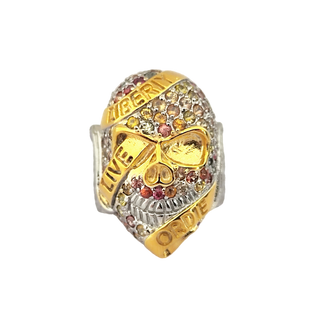 Liberty Live Or Die Skull Ring - Premium Jewelry from Dazzling Delights - Just $83.95! Shop now at Dazzling Delights