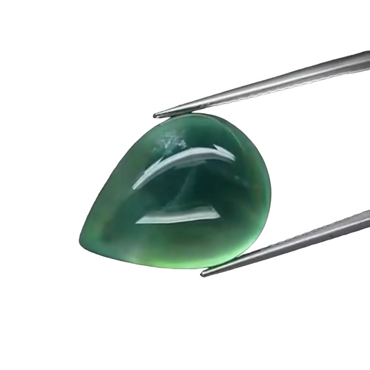 18.71ct Pear Cabochon Green Prehnite - Premium Jewelry from Dazzling Delights - Just $23.96! Shop now at Dazzling Delights