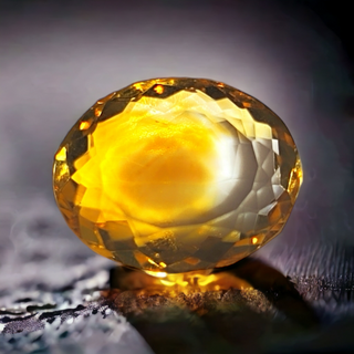 5.83ct Oval Cut Two-Tone Citrine - Premium Jewelry from Dazzling Delights - Just $24.38! Shop now at Dazzling Delights