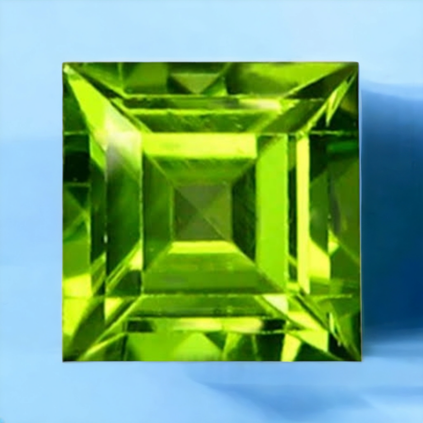 1.67ct Square Cut Peridot - Premium Jewelry from Dazzling Delights - Just $46.46! Shop now at Dazzling Delights