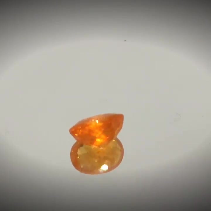 2.00ct Oval Cut Vivid Mandarin Orange Spessartite Garnet - Premium Jewelry from Dazzling Delights - Just $35.21! Shop now at Dazzling Delights