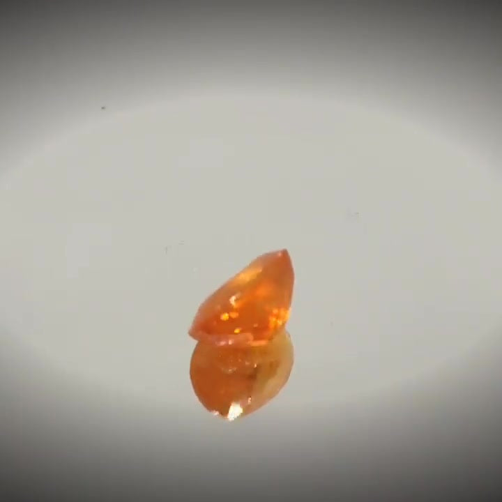 2.00ct Oval Cut Vivid Mandarin Orange Spessartite Garnet - Premium Jewelry from Dazzling Delights - Just $35.21! Shop now at Dazzling Delights